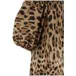 Dolce & Gabbana Animal Print Cotton Top