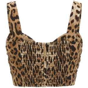 Dolce & Gabbana Sweetheart Neckline Top