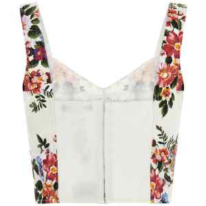 Dolce & Gabbana Mazzo Di Fiori Print Top