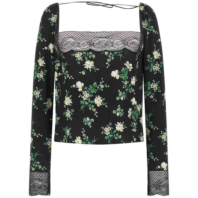 Dolce & Gabbana Flower Print Top