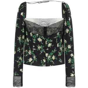 Dolce & Gabbana Flower Print Top