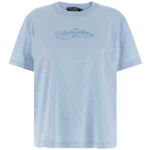 Dolce & Gabbana Chain Embroidery T-shirt