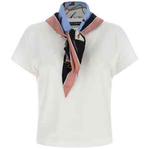 Dolce & Gabbana T-shirt With Scarf