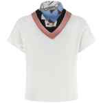 Dolce & Gabbana T-shirt With Scarf