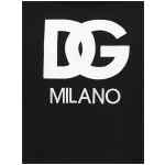 Dolce & Gabbana Logo Embroidery Cropped Hoodie