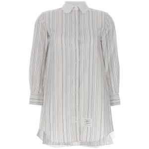 Thom Browne Striped Shirt Dress