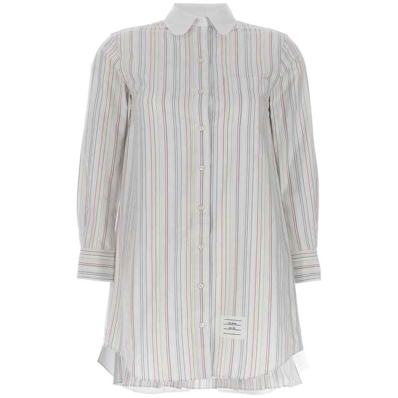 Thom Browne Striped Shirt Dress Thom Browne Striped Shirt Dress