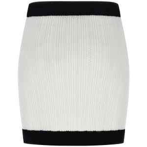 Balmain Two-tone Miniskirt