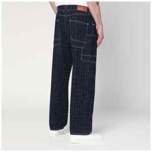 Kenzo Waves blue cargo jeans