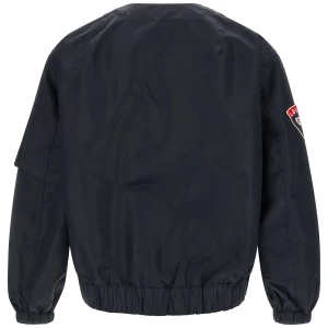 Kenzo Badges Collarless Bomber Jacket