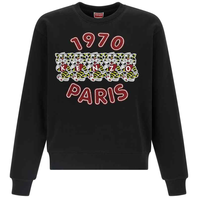 Kenzo Wild Tiger Embroidered Sweatshirt