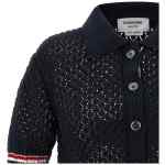 Thom Browne Hector Pointelle Polo Shirt