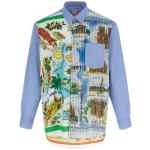 Comme Des Garcons Shirt Printed Shirt