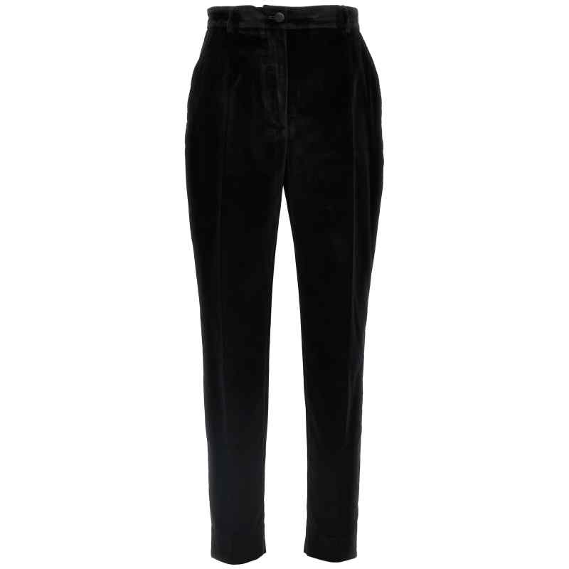Dolce & Gabbana Velvet Tuxedo Pants