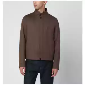 ZEGNA Brown wool jacket