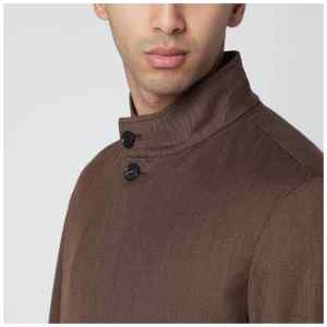 ZEGNA Brown wool jacket