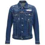 Dolce & Gabbana Denim Jacket With Used Effect