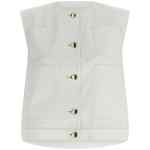 Fabiana Filippi Denim And Knit Vest