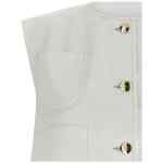 Fabiana Filippi Denim And Knit Vest