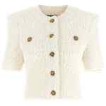 Balmain Cardigan Tweed Plumetis