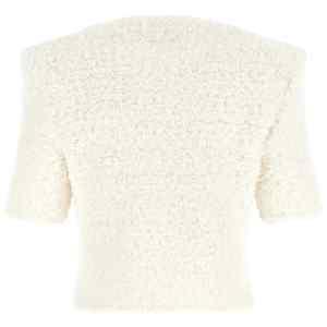 Balmain Cardigan Tweed Plumetis