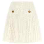 Balmain Plumetis Tweed Skirt