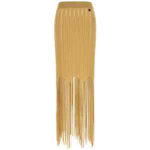 Balmain Fringed Skirt