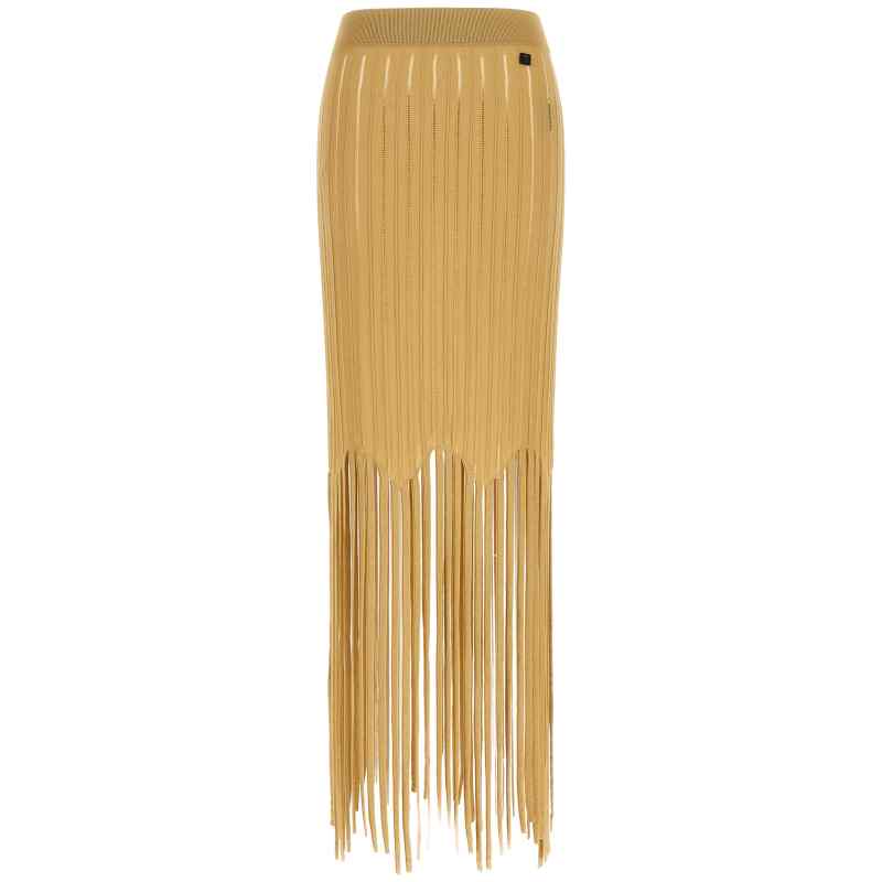 Balmain Fringed Skirt