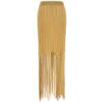 Balmain Fringed Skirt