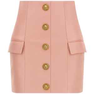 Balmain Testa Di Leone Skirt
