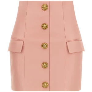 Balmain Testa Di Leone Skirt