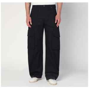 Golden Goose Black cargo pants in cotton blend