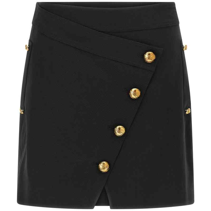 Elisabetta Franchi Jewel Button Skirt Elisabetta Franchi Jewel Button Skirt