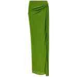 Elisabetta Franchi Shiny Viscose Skirt