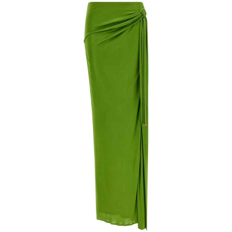 GO16661E2EV3_01_M_2026-02-04T10-50-06.673Z-2 Elisabetta Franchi Shiny Viscose Skirt