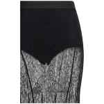 Elisabetta Franchi Lace Long Skirt