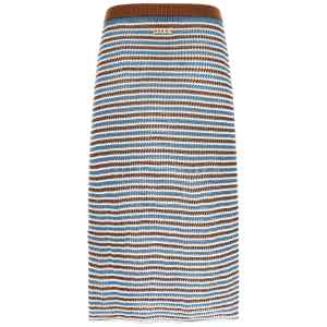 Marni Striped Crochet Skirt