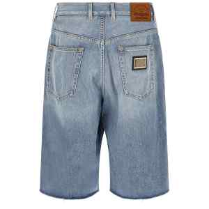 Dolce & Gabbana Denim Bermuda Shorts