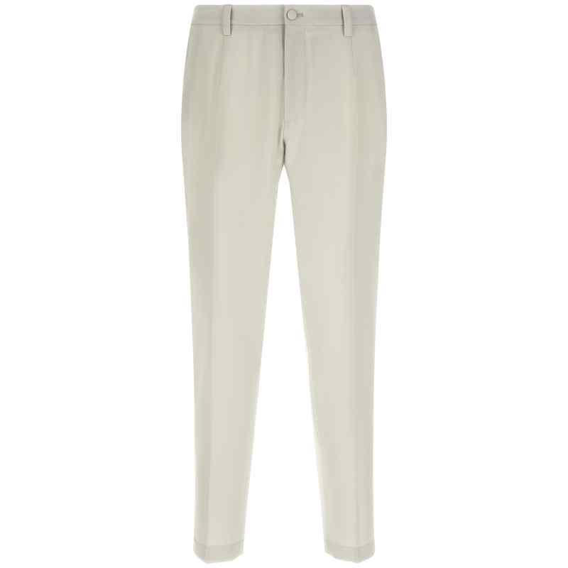 Dolce & Gabbana Poplin Wool Pants