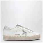 Golden Goose White/silver Hi-Star sneakers
