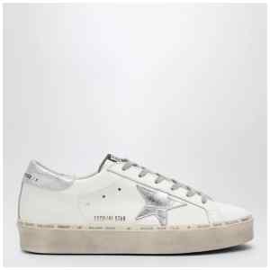 Golden Goose White/silver Hi-Star sneakers