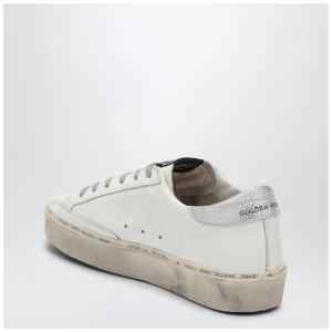 Golden Goose White/silver Hi-Star sneakers