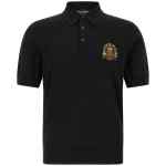 Dolce & Gabbana Heraldic Patch Polo Shirt