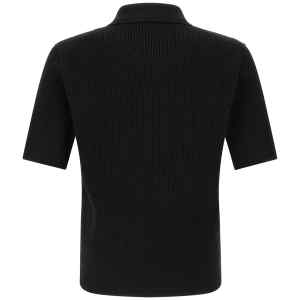 Dolce & Gabbana Micro-ribbed Polo Shirt