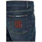 Dolce & Gabbana Logo Patch Jeans