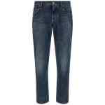 Dolce & Gabbana Logo Embroidery Jeans