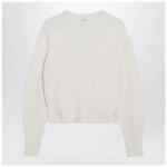 Max Mara Ivory sweater in stretch cashmere knit