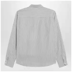 Ami Paris Ami De Coeur striped white shirt