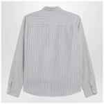 Ami Paris Ami De Coeur striped white shirt