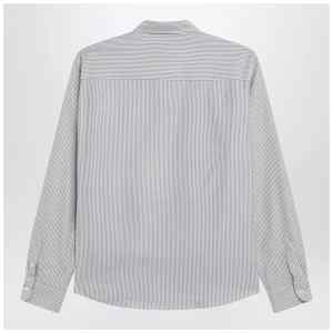Ami Paris Ami De Coeur striped white shirt